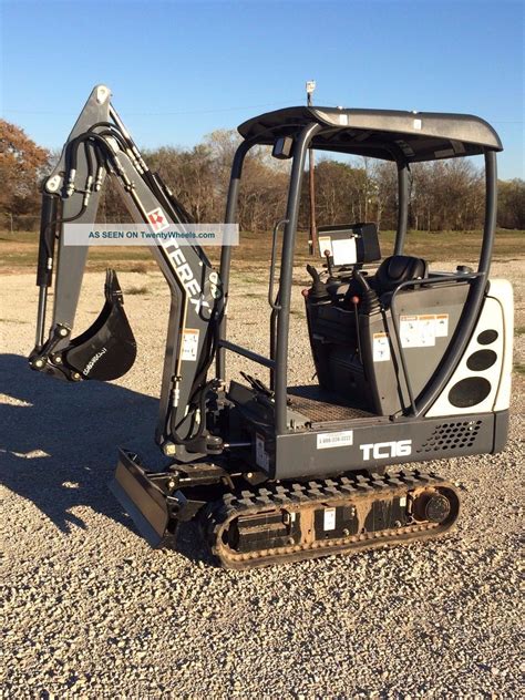 terex tc16 2 mini excavator for sale|TEREX TC16 Mini (up to 12,000 lbs) Excavators For Sale.